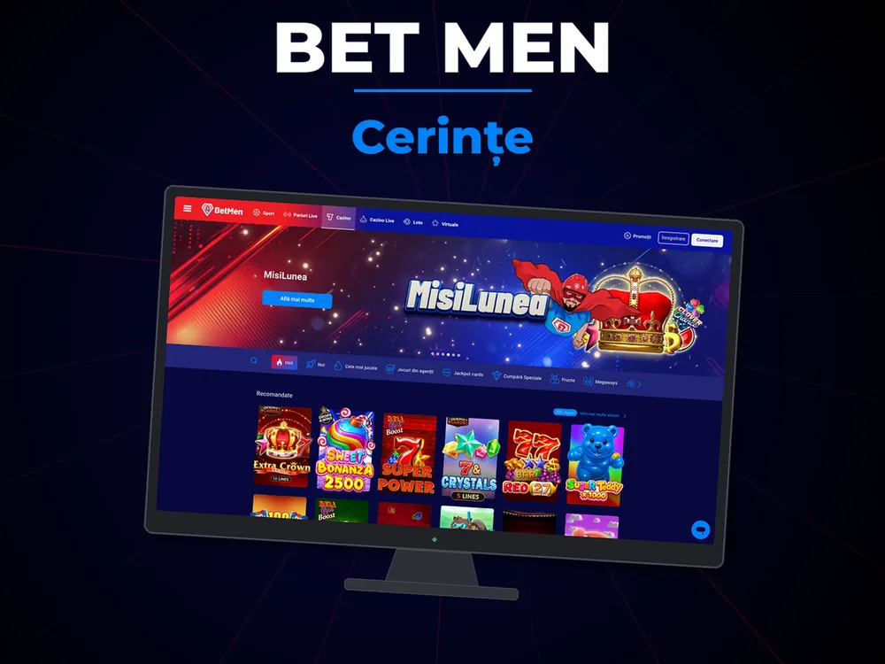 Bet Men - Cerințe