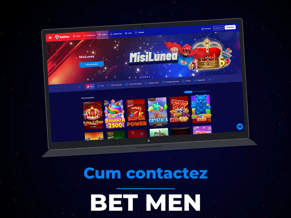 Bet Men - Cum contactez