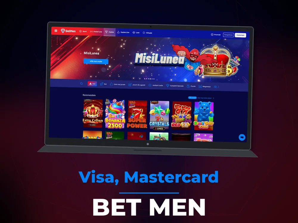 Bet Men - Visa, Mastercard